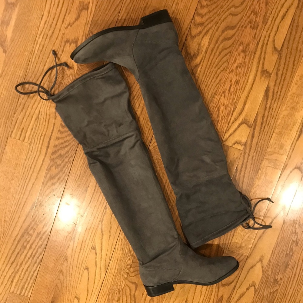 Steve Madden Orlene faux suede over the knee boots